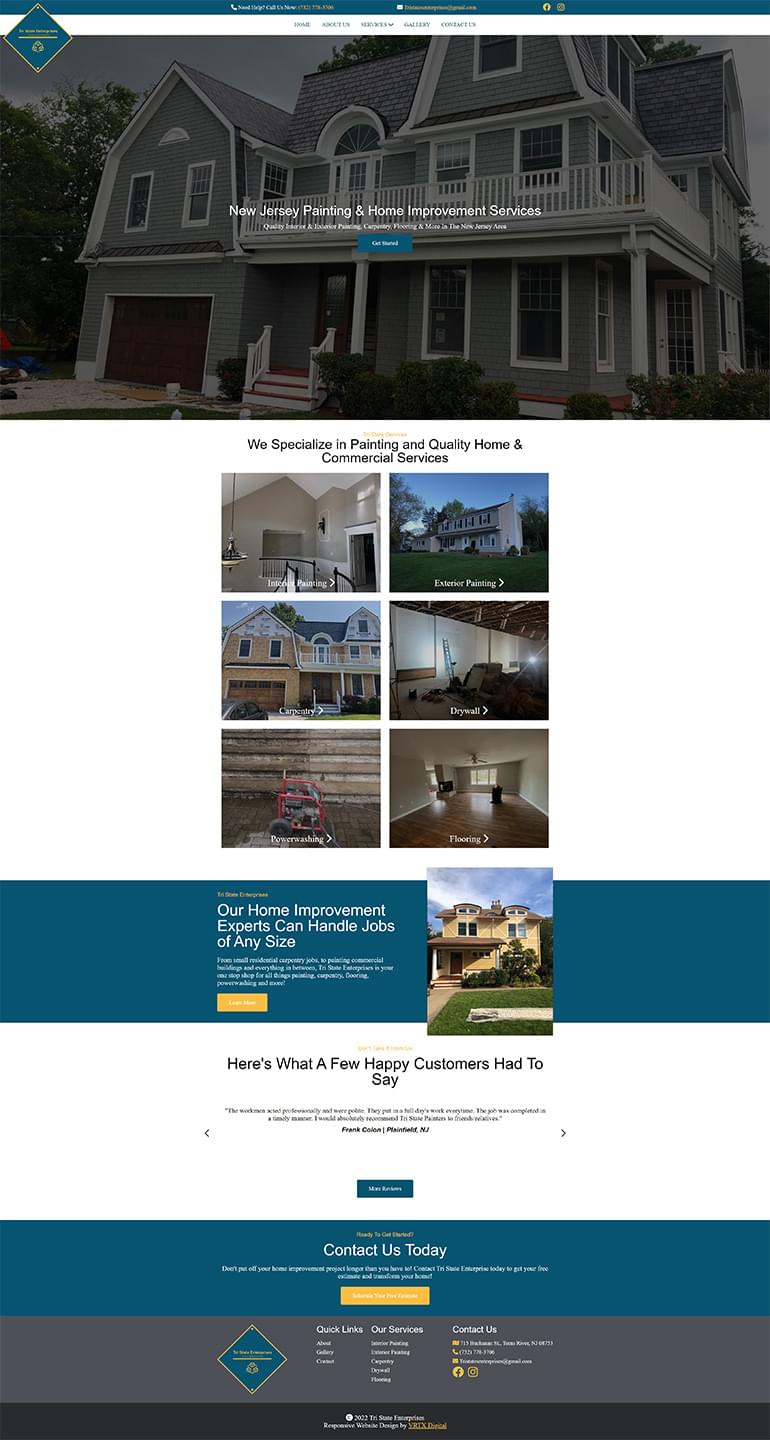 Tri State Enterprises | VRTX Digital Website Portfolio